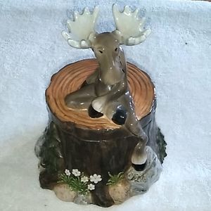 Moose cookie jar